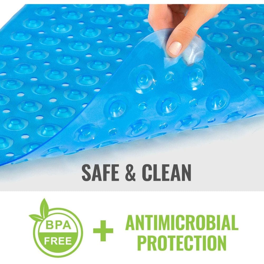 HealthSmart Antimicrobial Bath Mat 40x16