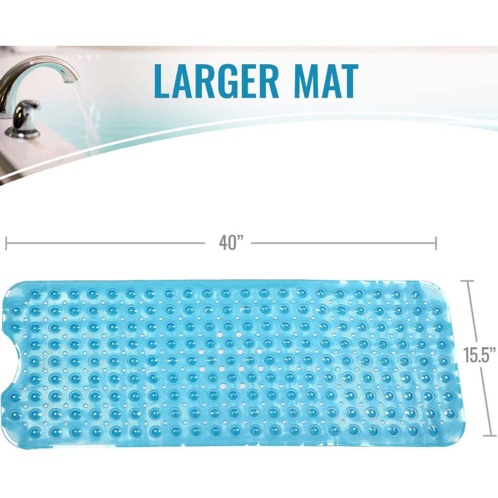HealthSmart Antimicrobial Bath Mat 40x16