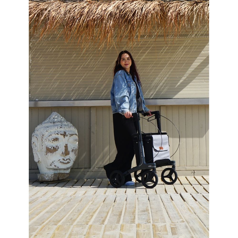 Rollz Air Lightweight Folding Carbon Rollator