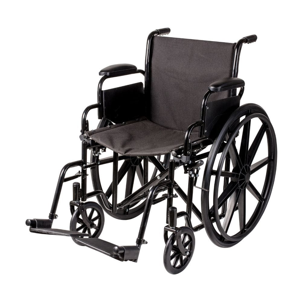 DMI Standard Wheelchair w/ Fixed Armrest
