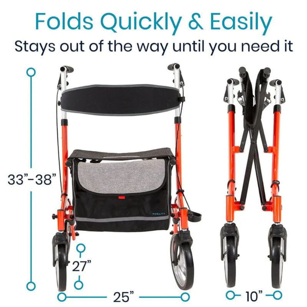 Vive Health Everglide Rollator (Model S)