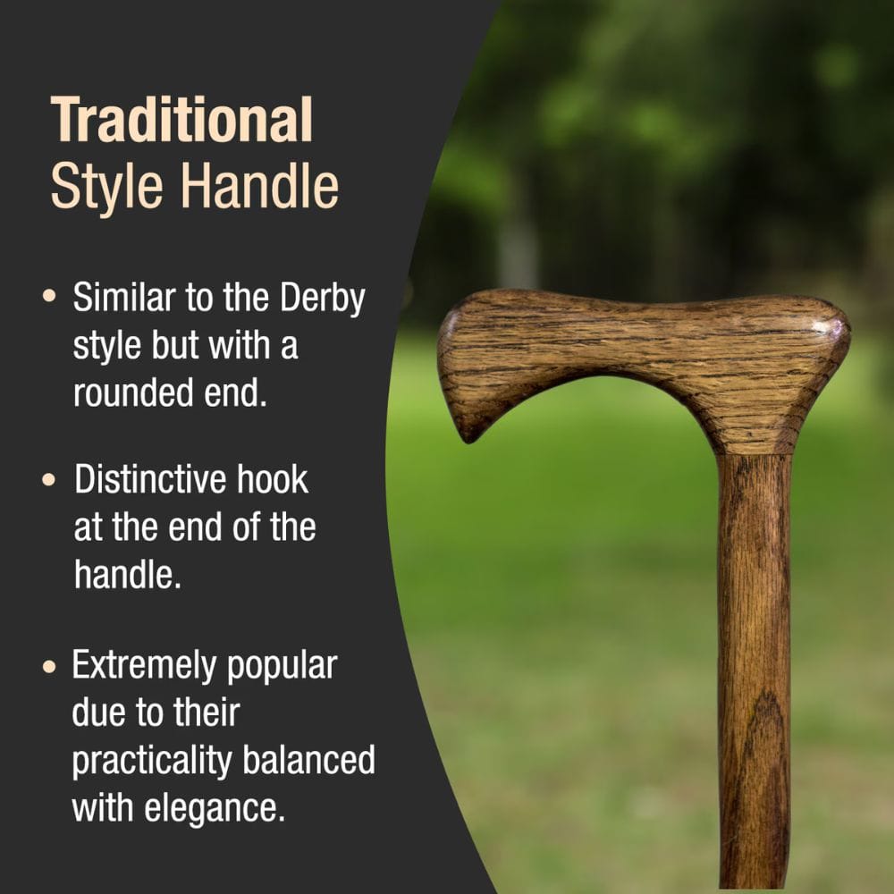 Brazos 37" Twisted Oak or Ash Walking Cane
