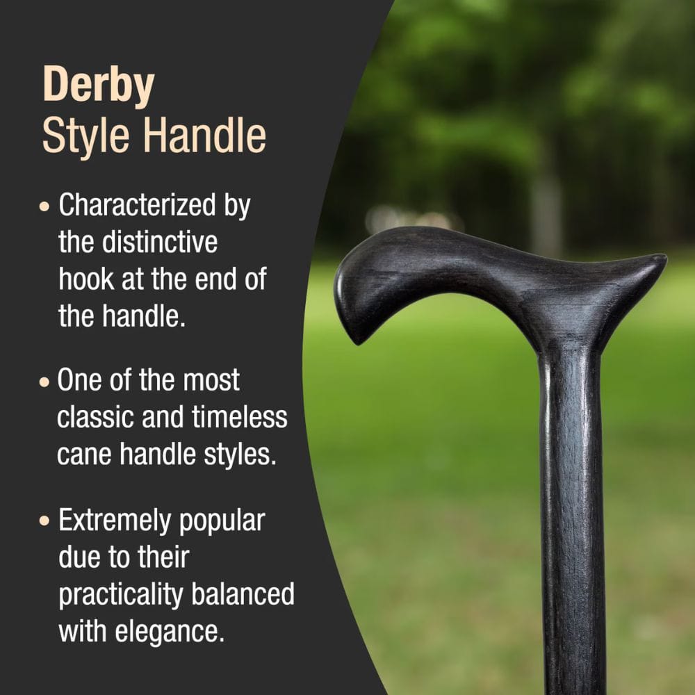 Brazos 37 Derby Handle Twisted Walking Cane