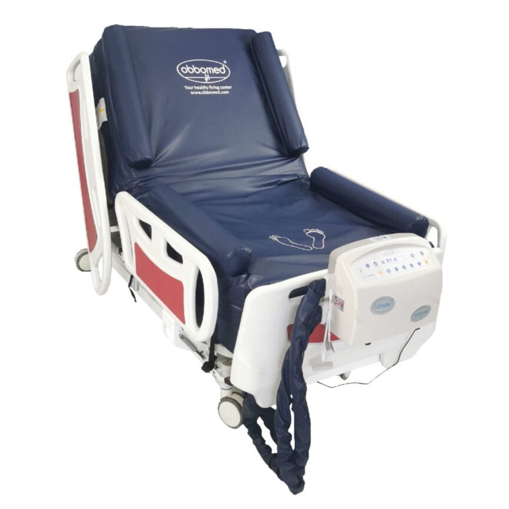 ObboMed OB-1650 StandardAir Medical Air Mattress - Alternating Pressure Lateral Rotation with Low Air Loss for Ulcer Prevention
