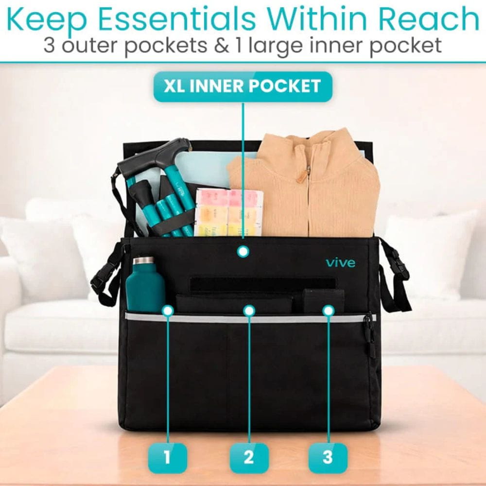 Vive Health Wheelchair Bag