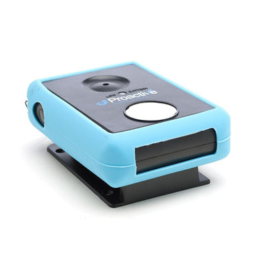 Blue and gray electronic device with 'Proactiv' branding on a white background