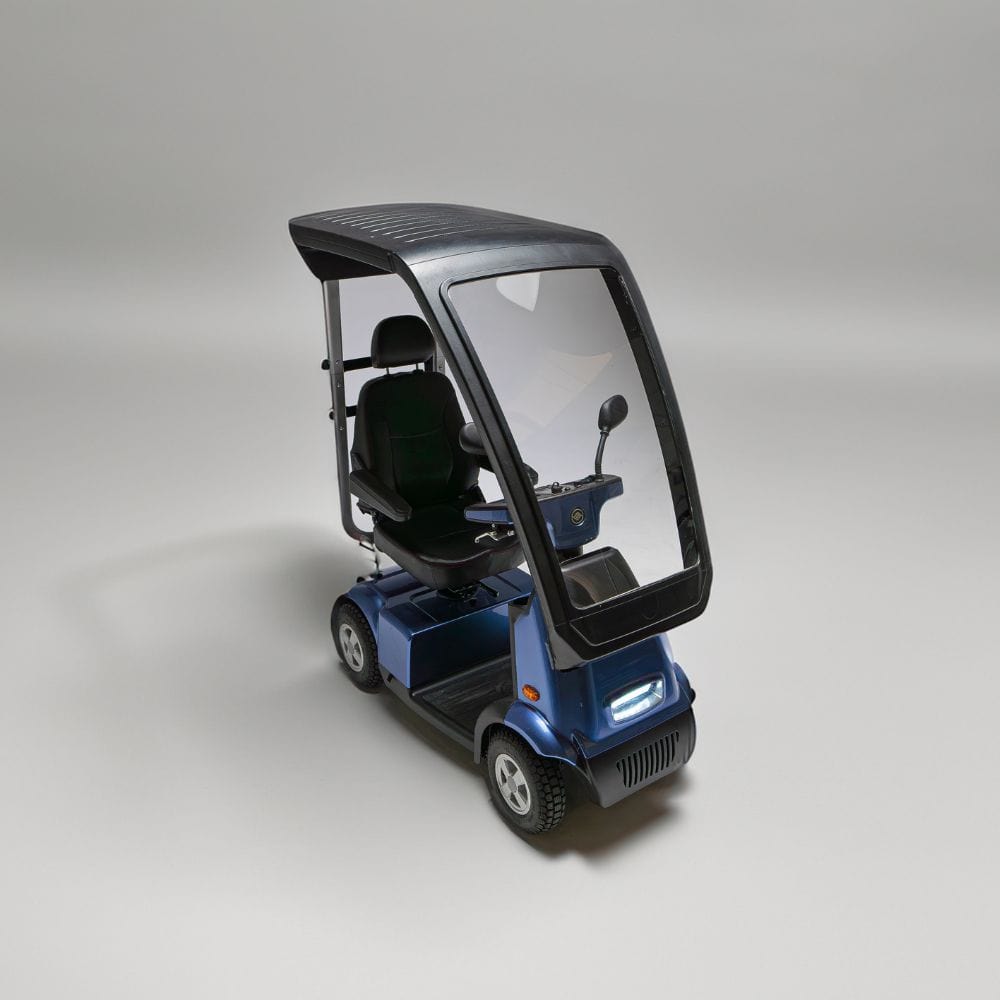 Afikim Afiscooter C4 4-Wheel Scooter Blue