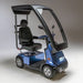 Afikim C4 Scooter  in Blue with Canopy