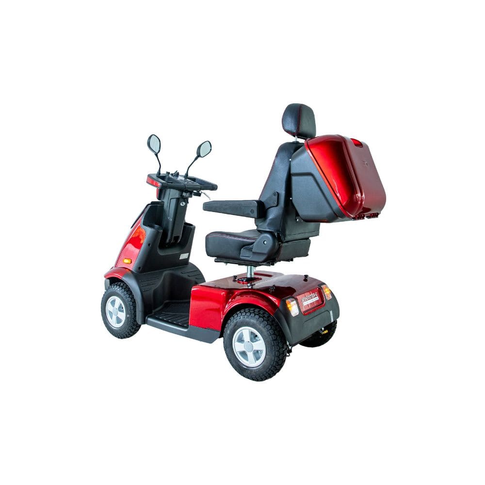 Afikim Afiscooter C4 4-Wheel Scooter Red