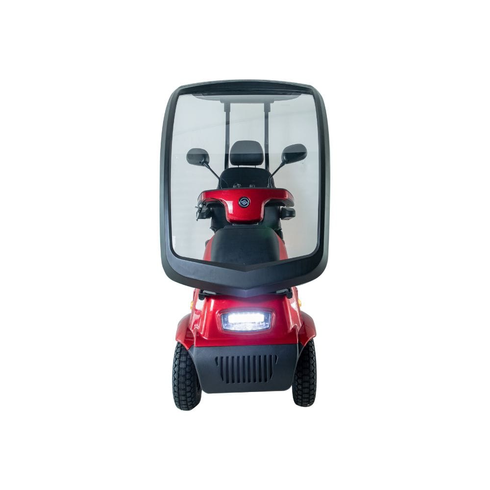 Afikim Afiscooter C4 4-Wheel Scooter Red