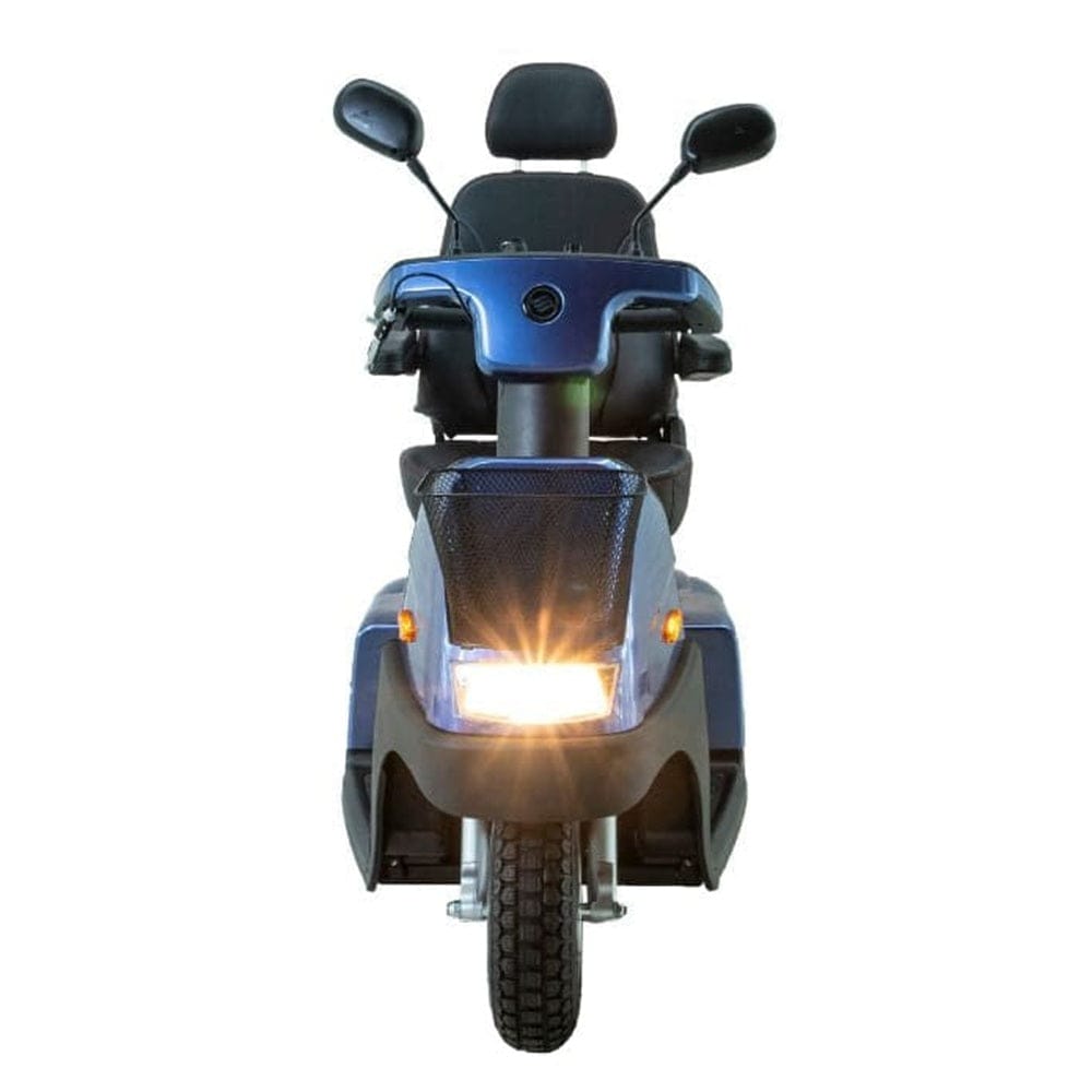 Afikim C3 Standard Scooter Blue Front View