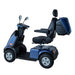 Afikim C3 Standard Scooter Blue Side View