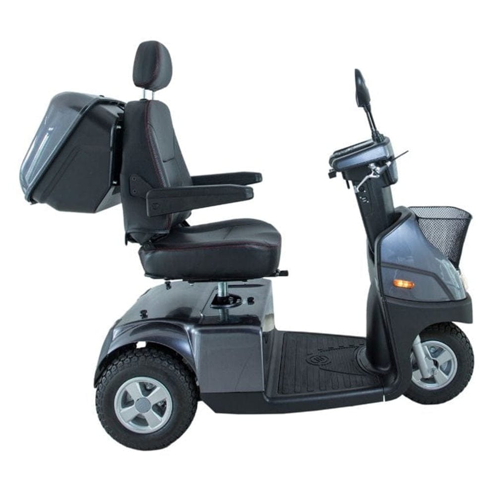 Afikim C3 Standard Scooter Grey Side View
