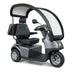 Afikim S3 Touring 3-Wheel Mobility Scooter with Canopy in Grey