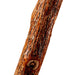 Close-up of a wooden stick with a white background
