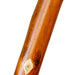 Close-up of a wooden stick with a white background
