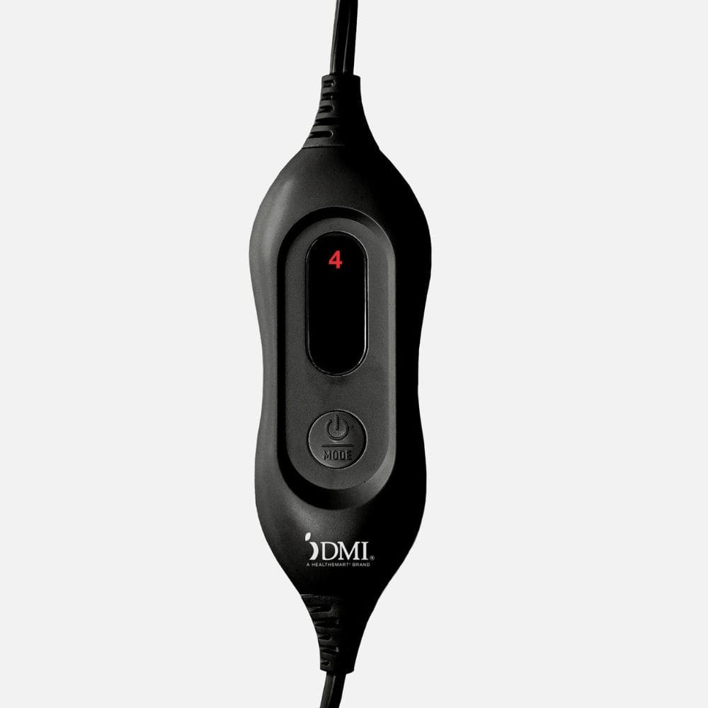 Black electronic device with power button and 'JDMI' branding on a white background
