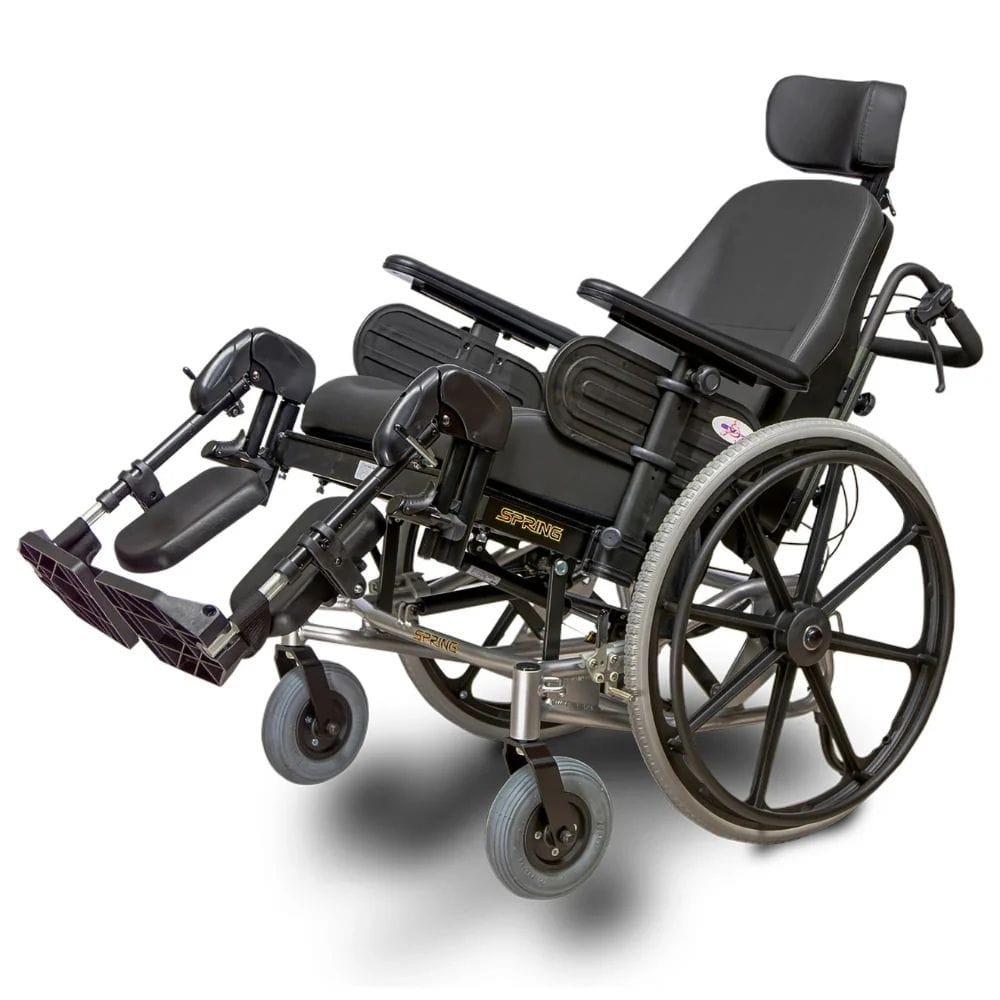 EV Rider Spring Tilt N Space Wheelchair — At Home Care Supplies