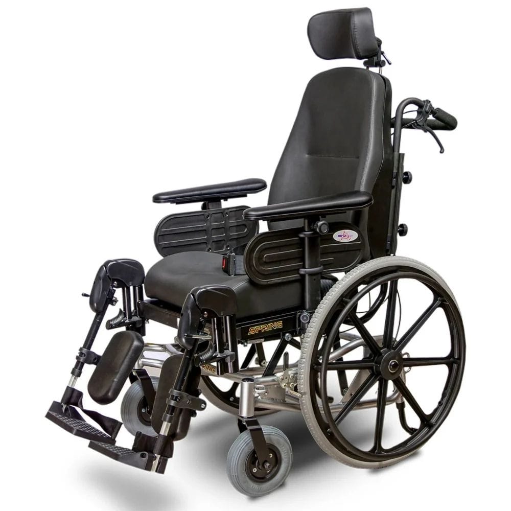 EV Rider Spring Tilt N Space Wheelchair