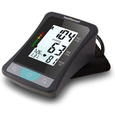HealthSmart blood pressure monitor on a white background