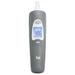Digital ear thermometer with a white background
