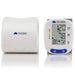 Mabis blood pressure monitor with digital display on a white background