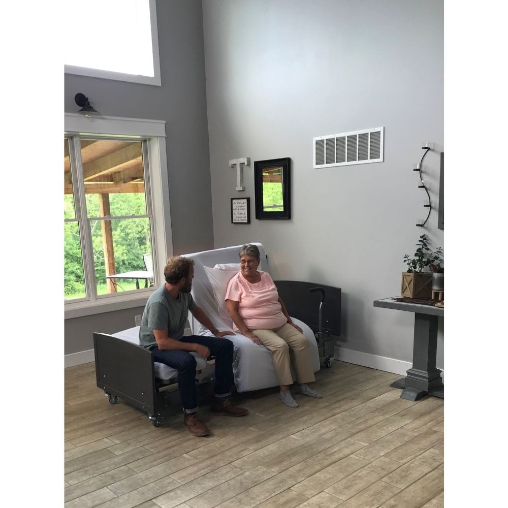 Med-Mizer ActiveCare Fixed Rotating Pivot Hospital Bed Lifestyle