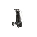 Black rollator on a white background