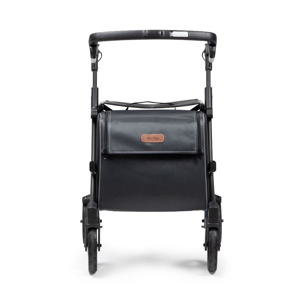 Rollz Flex Lightweight Rollator Walker Black