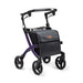Rollz Flex Lightweight Rollator Walker Dark Purple