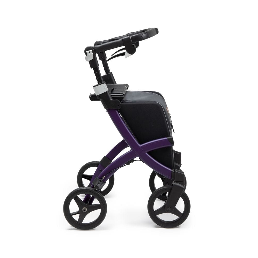 Rollz Flex Lightweight Rollator Walker Dark Purple