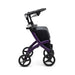 Rollz Flex Lightweight Rollator Walker Dark Purple