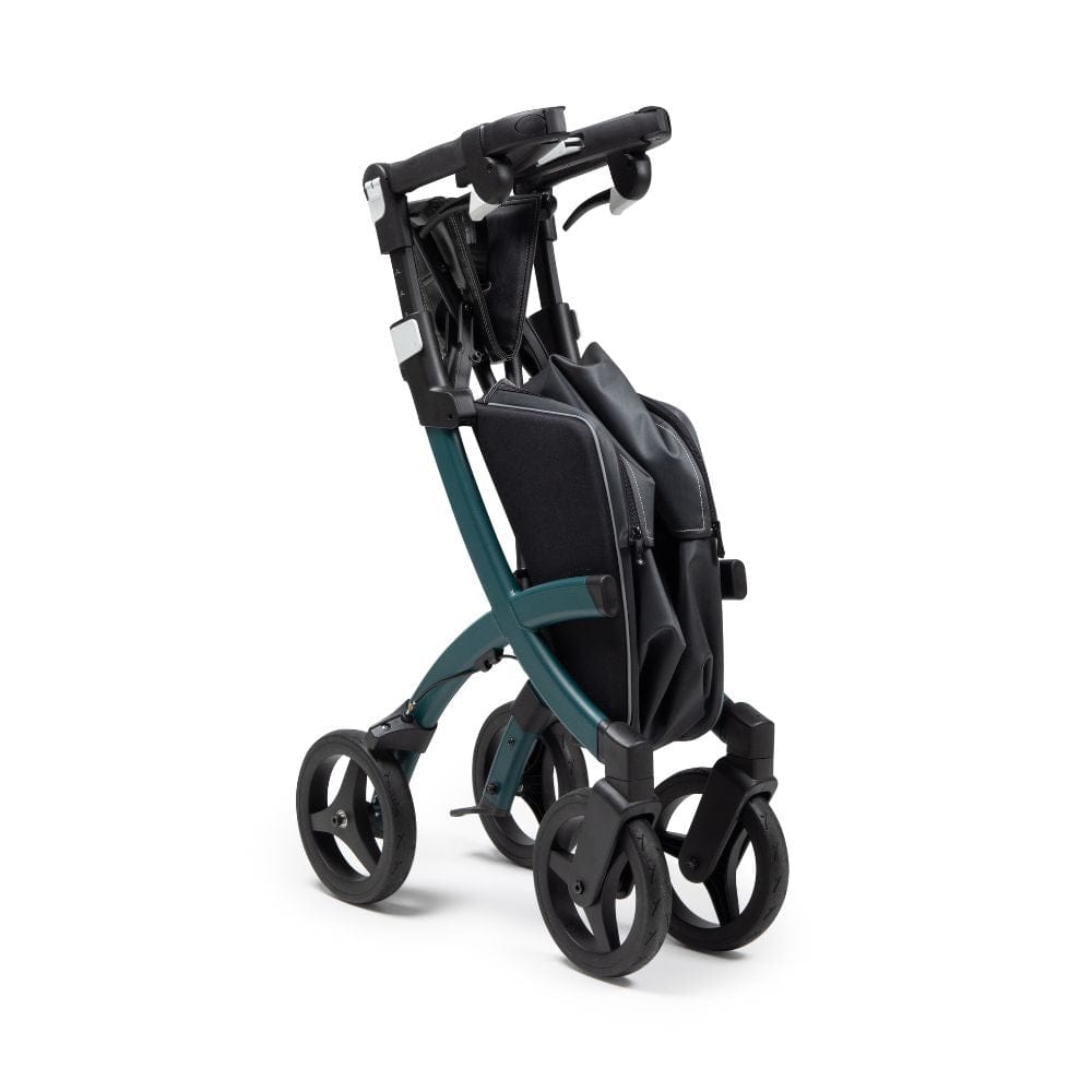 Rollz Flex Lightweight Rollator Walker Jungle Green