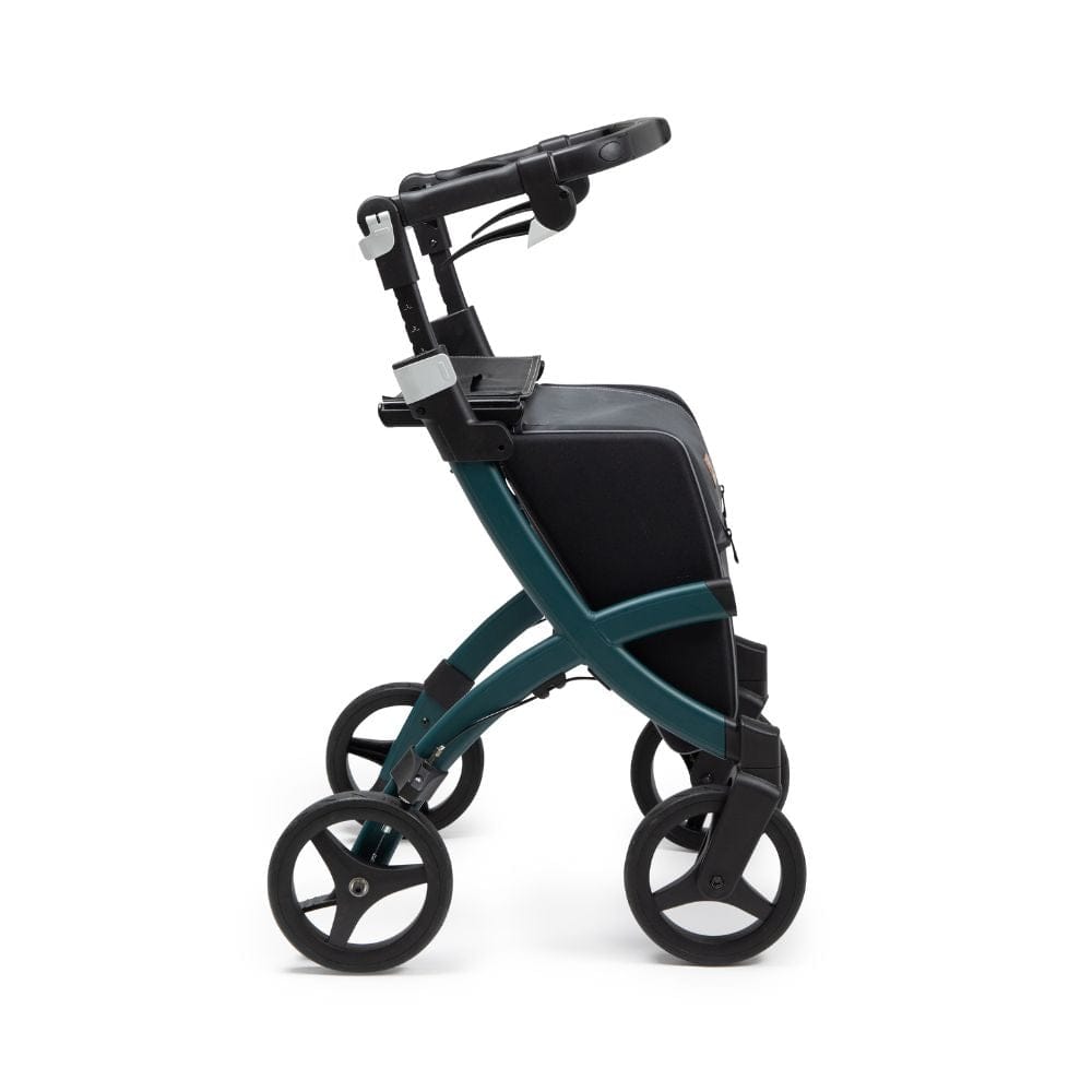 Rollz Flex Lightweight Rollator Walker Jungle Green