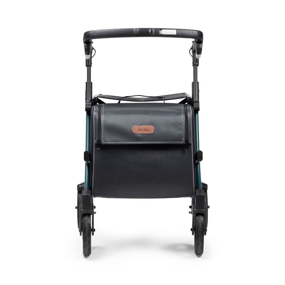 Rollz Flex Lightweight Rollator Walker Jungle Green