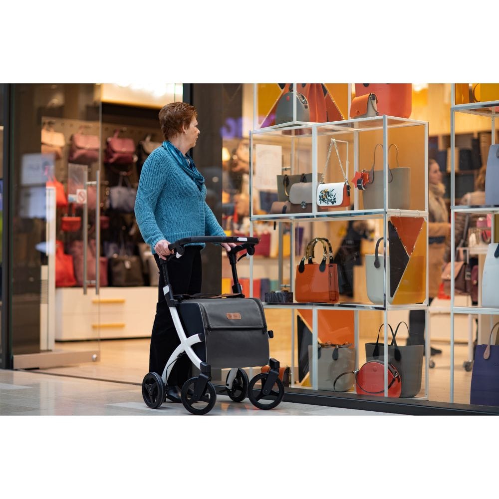 Rollz Flex Lightweight Rollator Walker Lifestyle