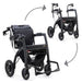 Rollz Motion Electric Wheelchair 2.0 Matt Black