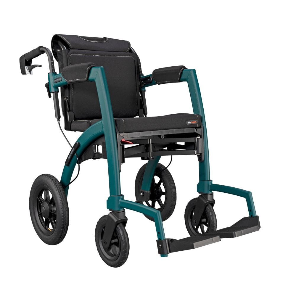 Rollz Motion Performance Walker-Wheelchair Combo Jungle Green