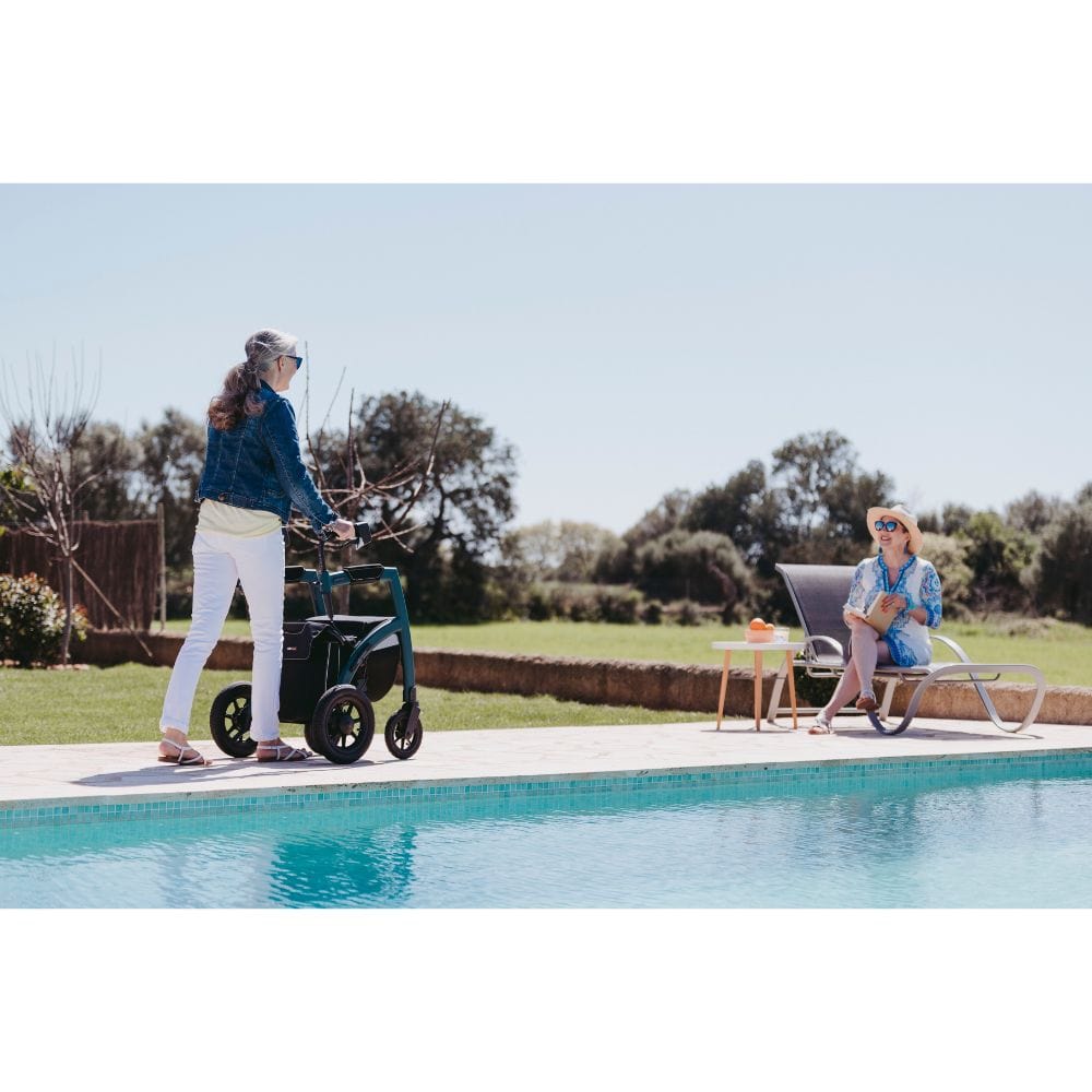 Rollz Motion Performance Walker-Wheelchair Combo Lifestyle