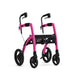 Rollz Motion Rollator Walker-Wheelchair Combo Candy Pink