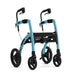 Rollz Motion Rollator Walker-Wheelchair Combo Island Blue