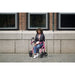 Rollz Motion Rollator Walker-Wheelchair Combo Pink Lifestyle