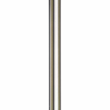 Thin vertical line on a white background