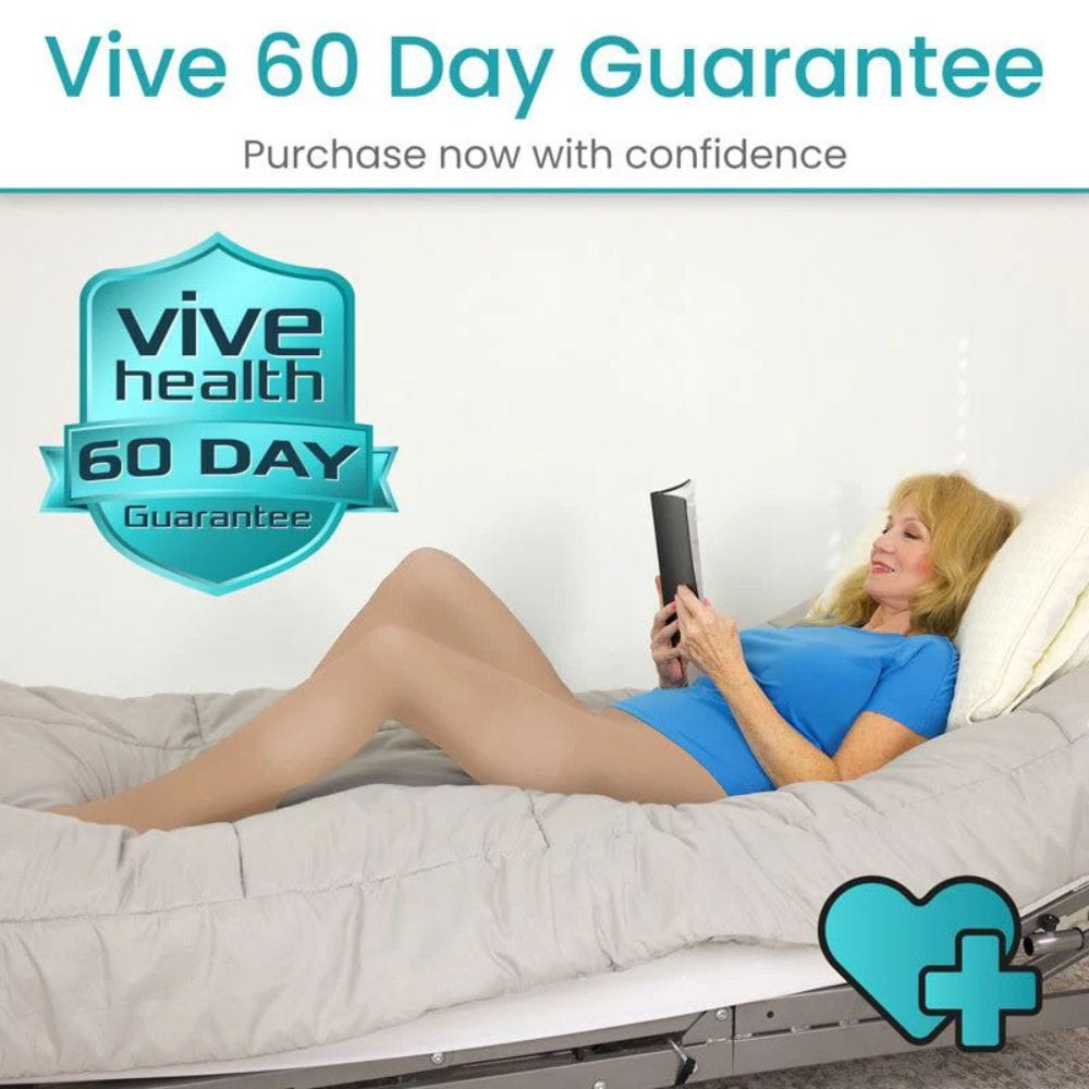 Vive Health 15-20mmHg Waist High Compression Pantyhose