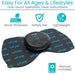 Vive electronic device with controller on a white background, featuring text and icons about product features.