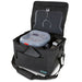 Black carrying bag with a medical device labeled 'Vive' on a white background