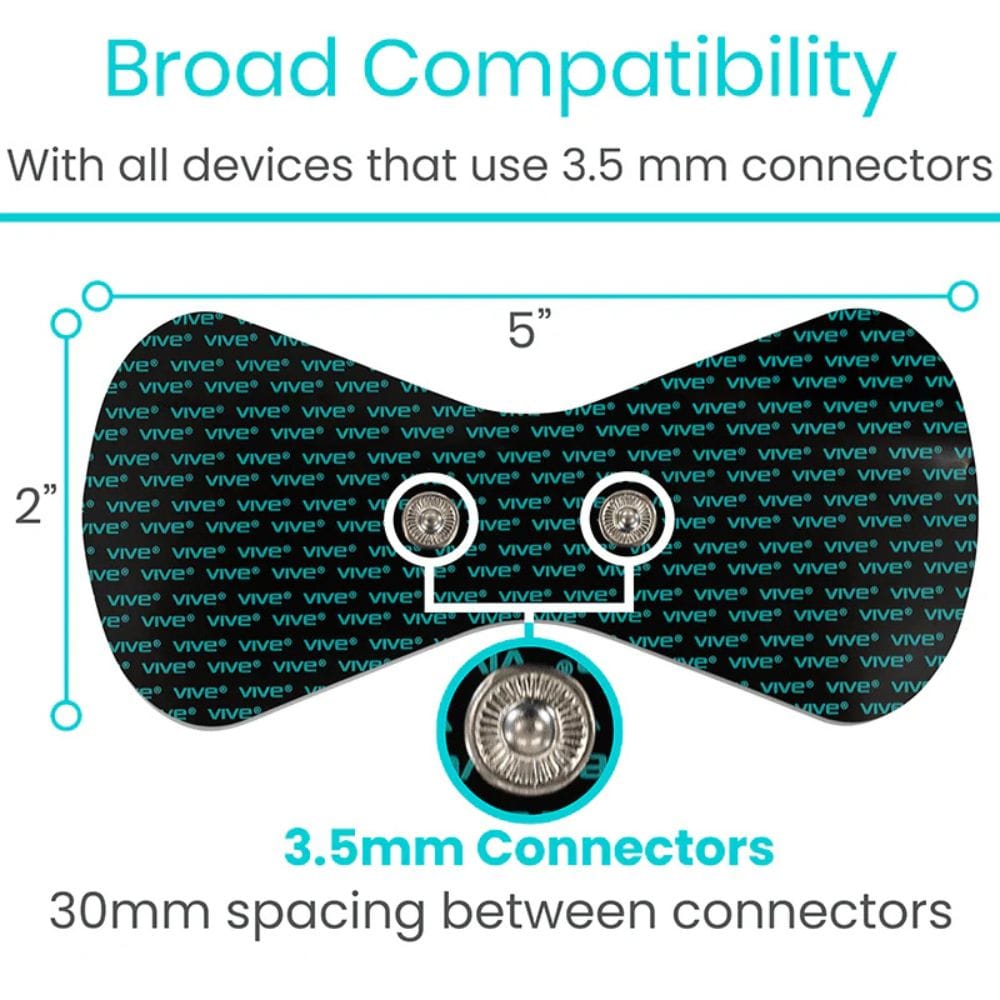 Vive Health Replacement Electrodes for Wireless TENS Unit