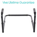 Black pull-up bar with 'Vive Lifetime Guarantee' text on a white background