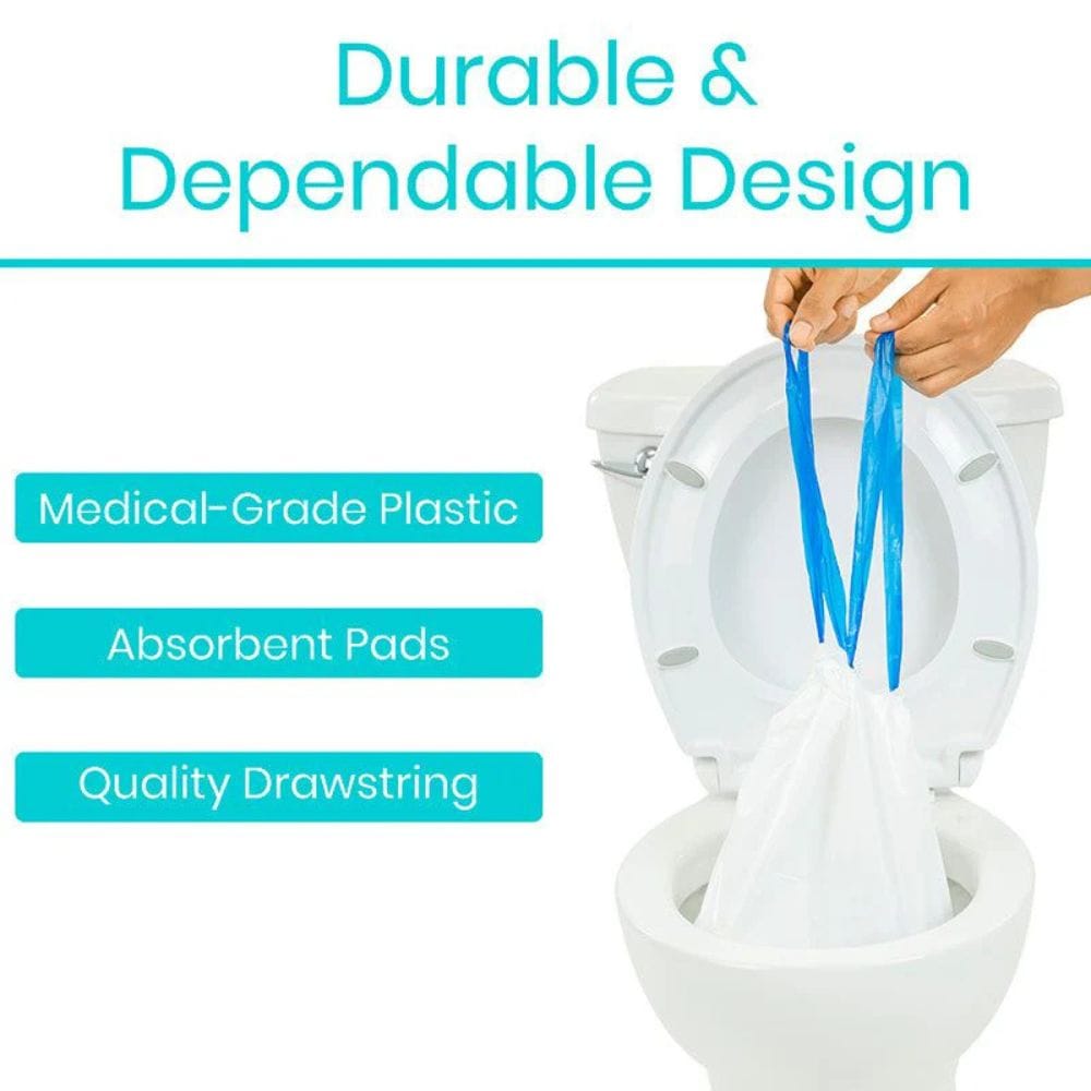 Product being used with a toilet, highlighting durable and dependable design features.