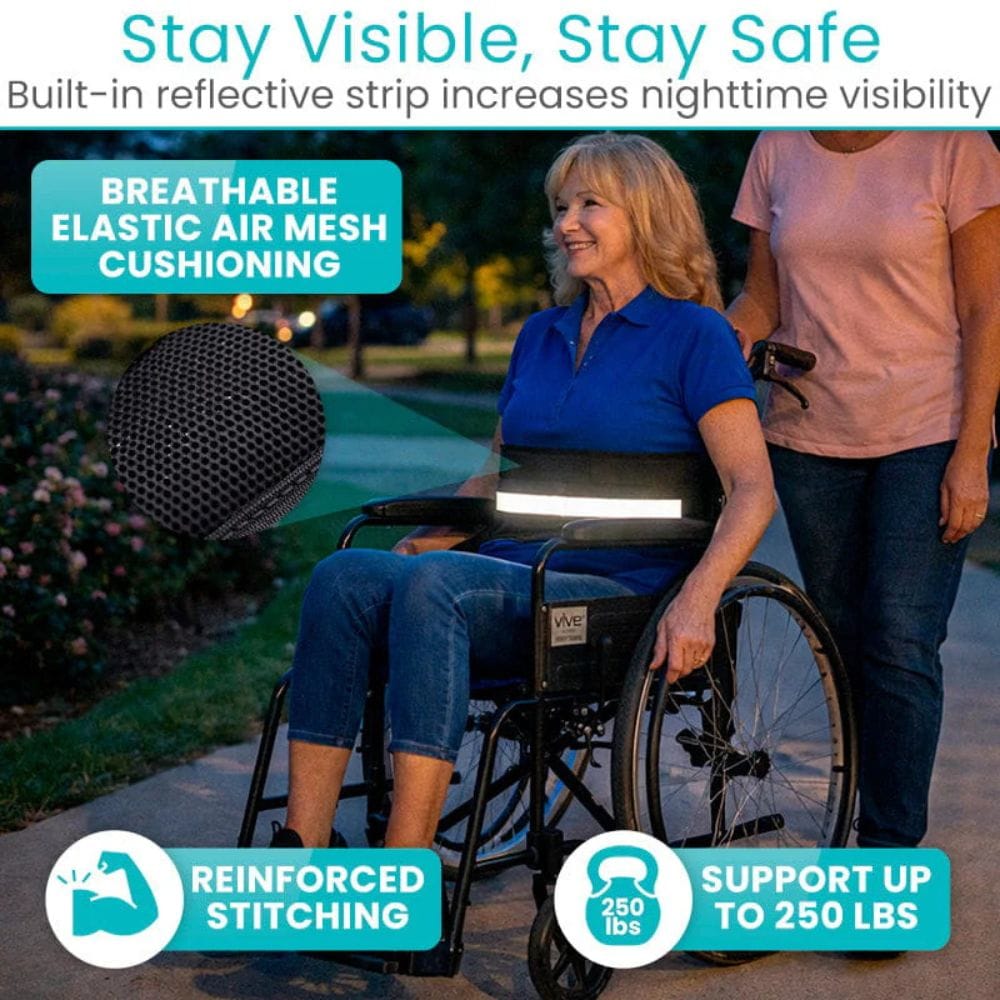Vive Health Wheelchair Harness Waist and Pelvic